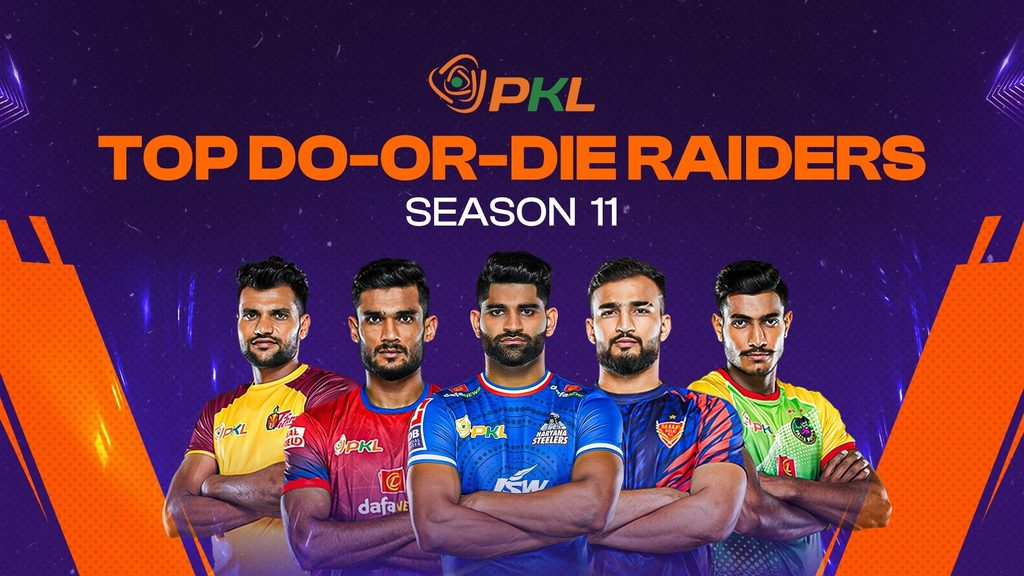 Vinay, Bhavani Rajput headline list of top do-or-die raiders from Pro Kabaddi Season 11  