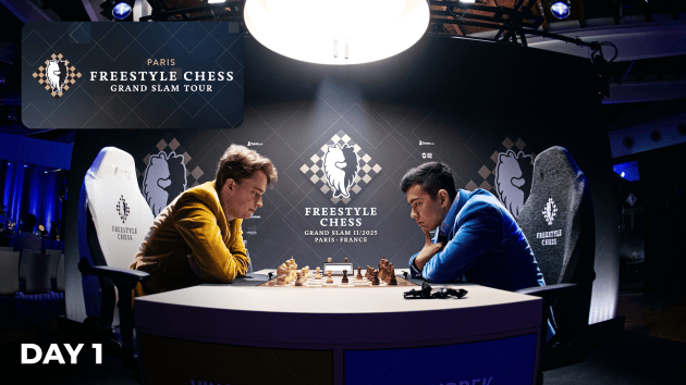Carlsen, Abdusattorov Lead Paris Freestyle Chess Grand Slam  