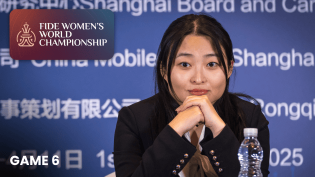 Ju Wenjun Powers Into 2-Point Lead  