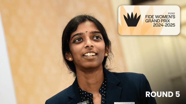 Vaishali Scores 1st Win, Zhu Survives Salimova's Queen Sac  