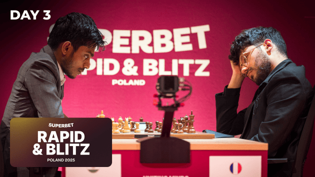 Firouzja Flags Vs. Aravindh, Misses Out On Winning Rapid  