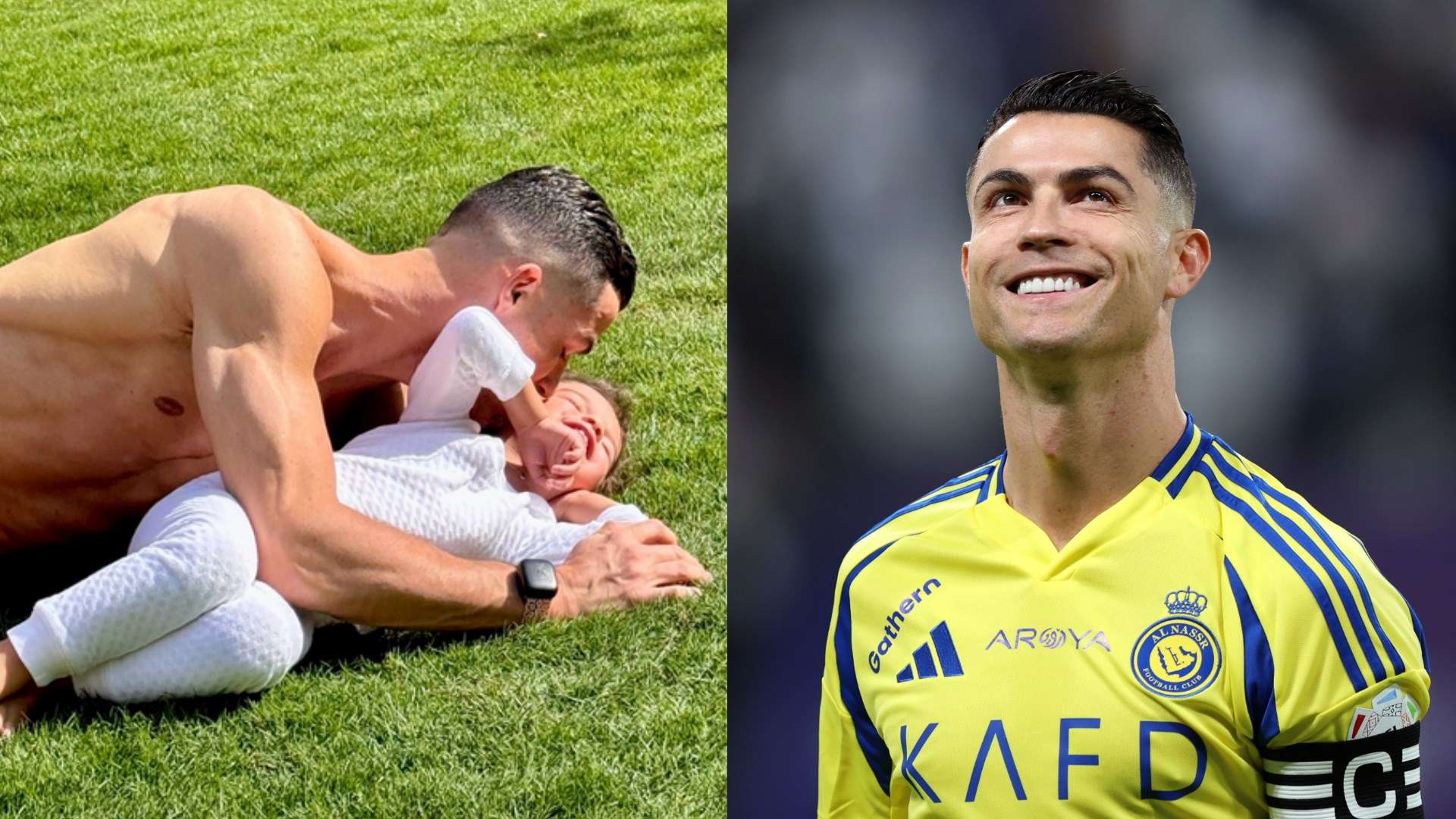 Ronaldo shows fatherly love on daughter's third birthday  