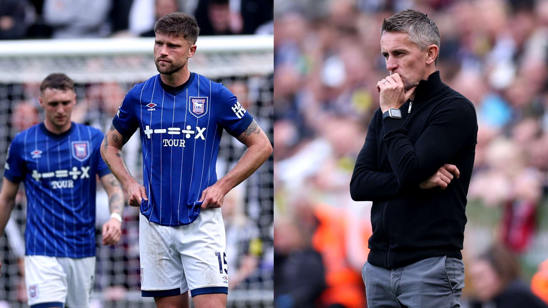 Ipswich go down! Newcastle defeat sees Tractor Boys relegated  