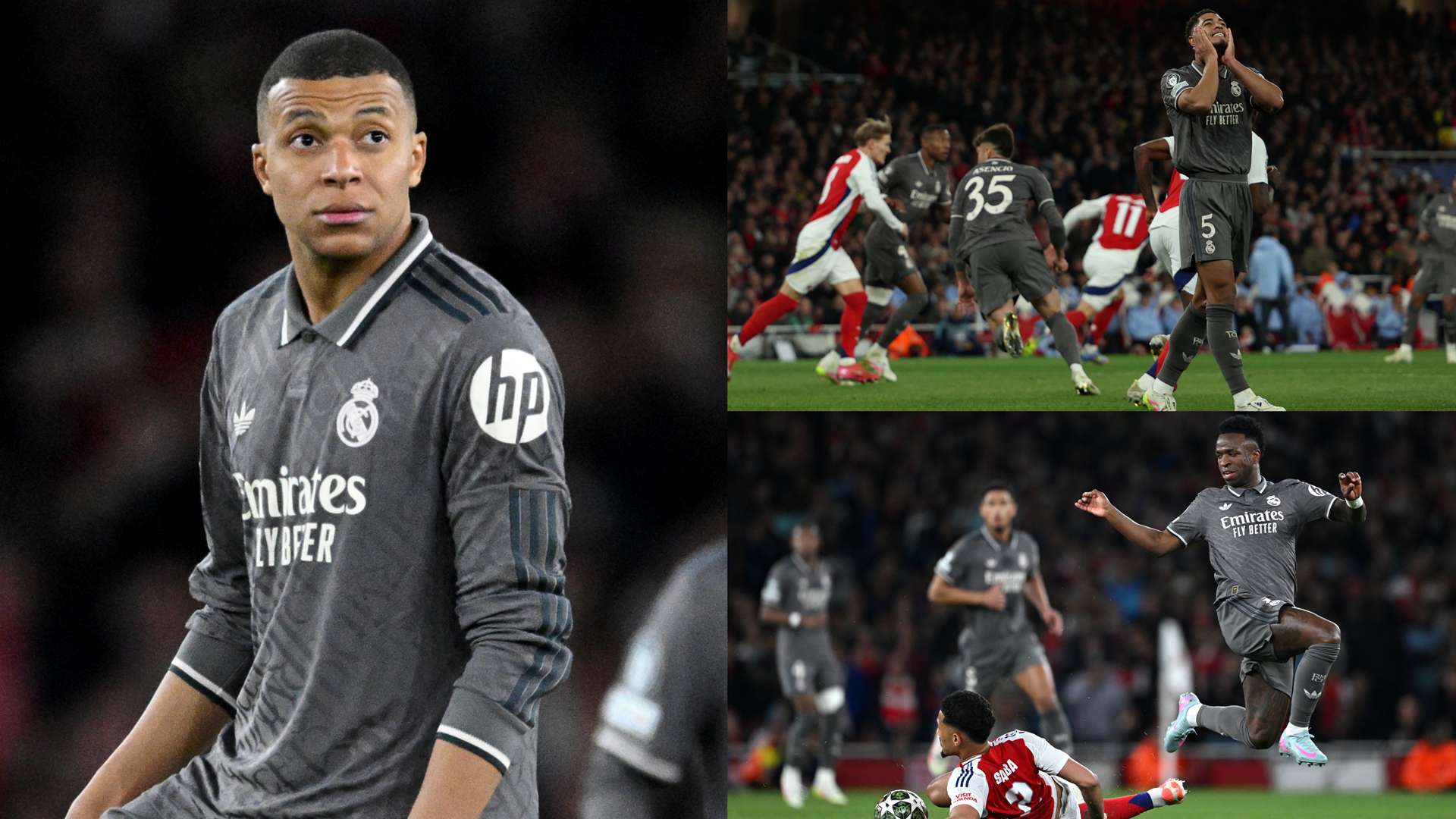 Vini Jr and Mbappe go missing in Emirates misery for Madrid  