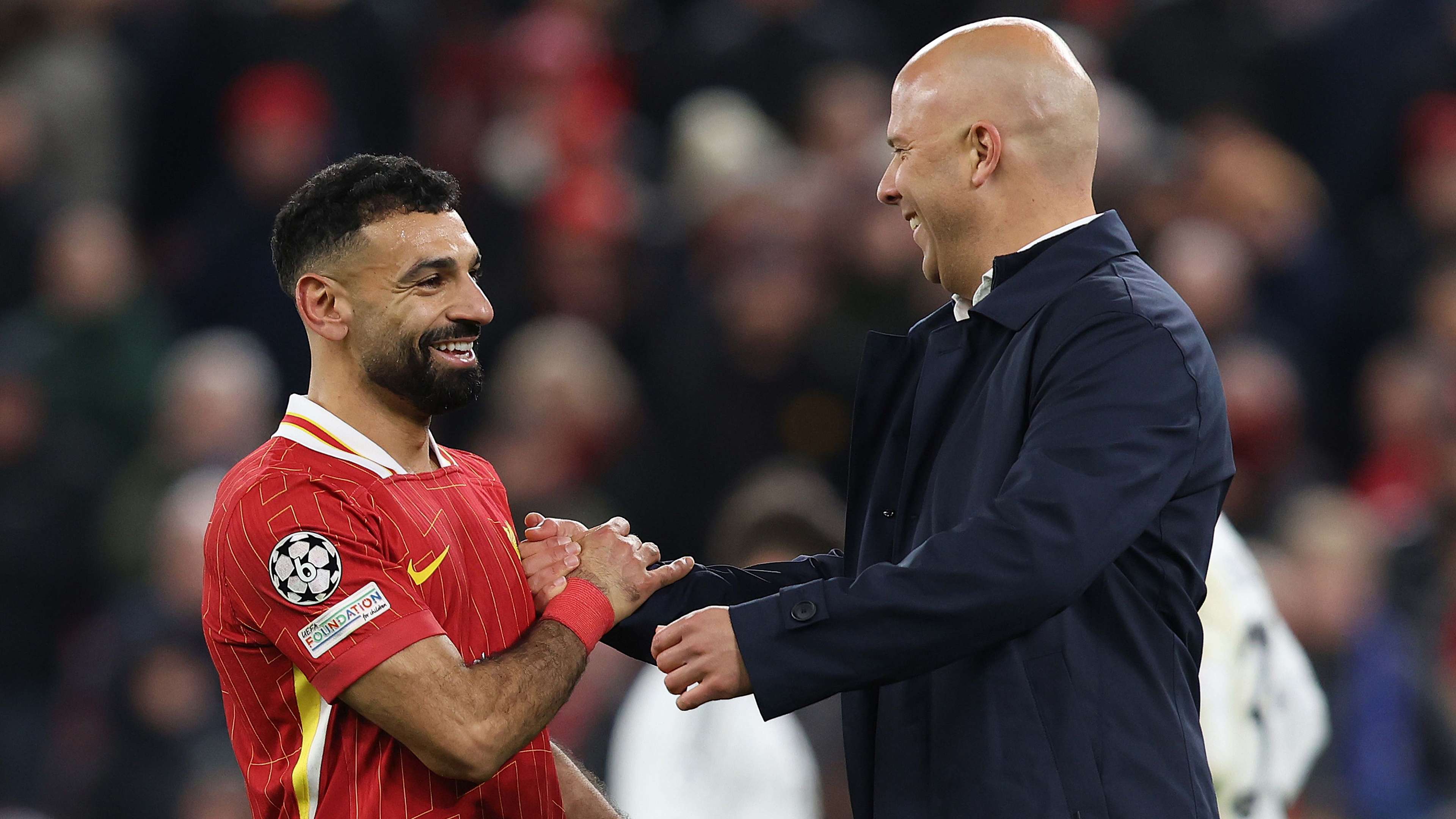 Salah's surprise goal drought explained by Liverpool boss Slot  