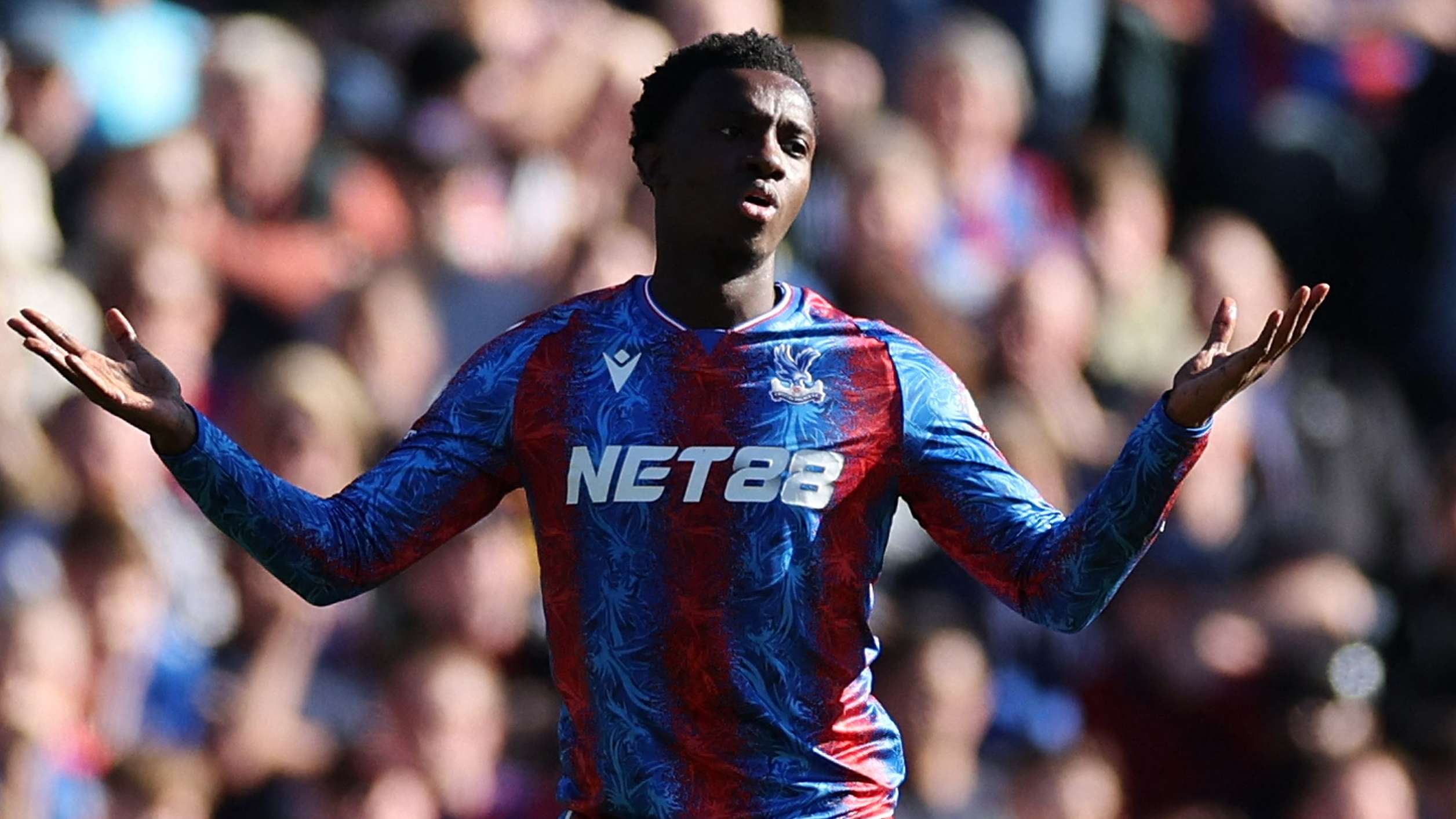 Nketiah receives sympathy from Crystal Palace boss Glasner  