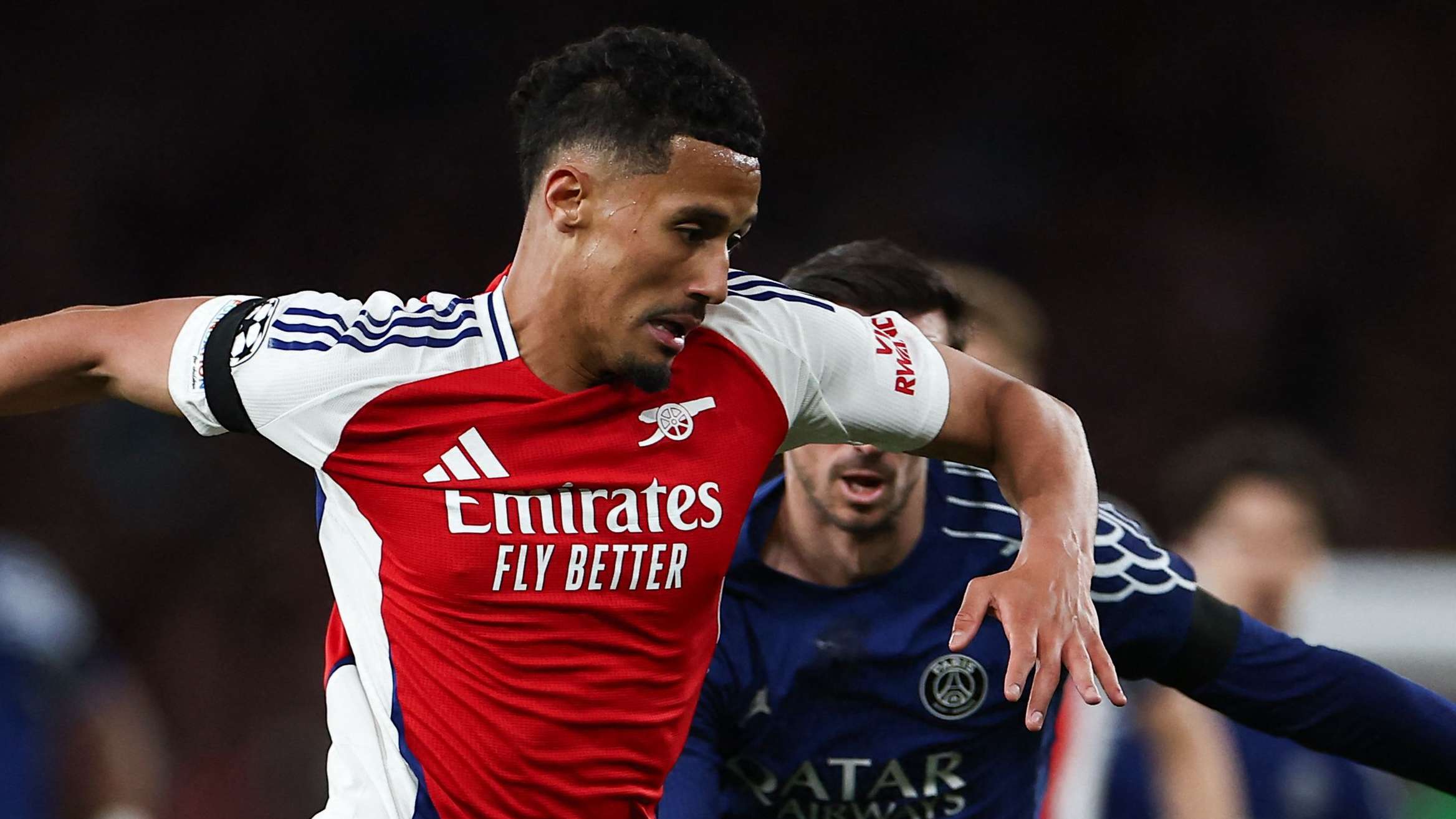 'They ate us' - Saliba admits Arsenal 'suffered' against PSG  