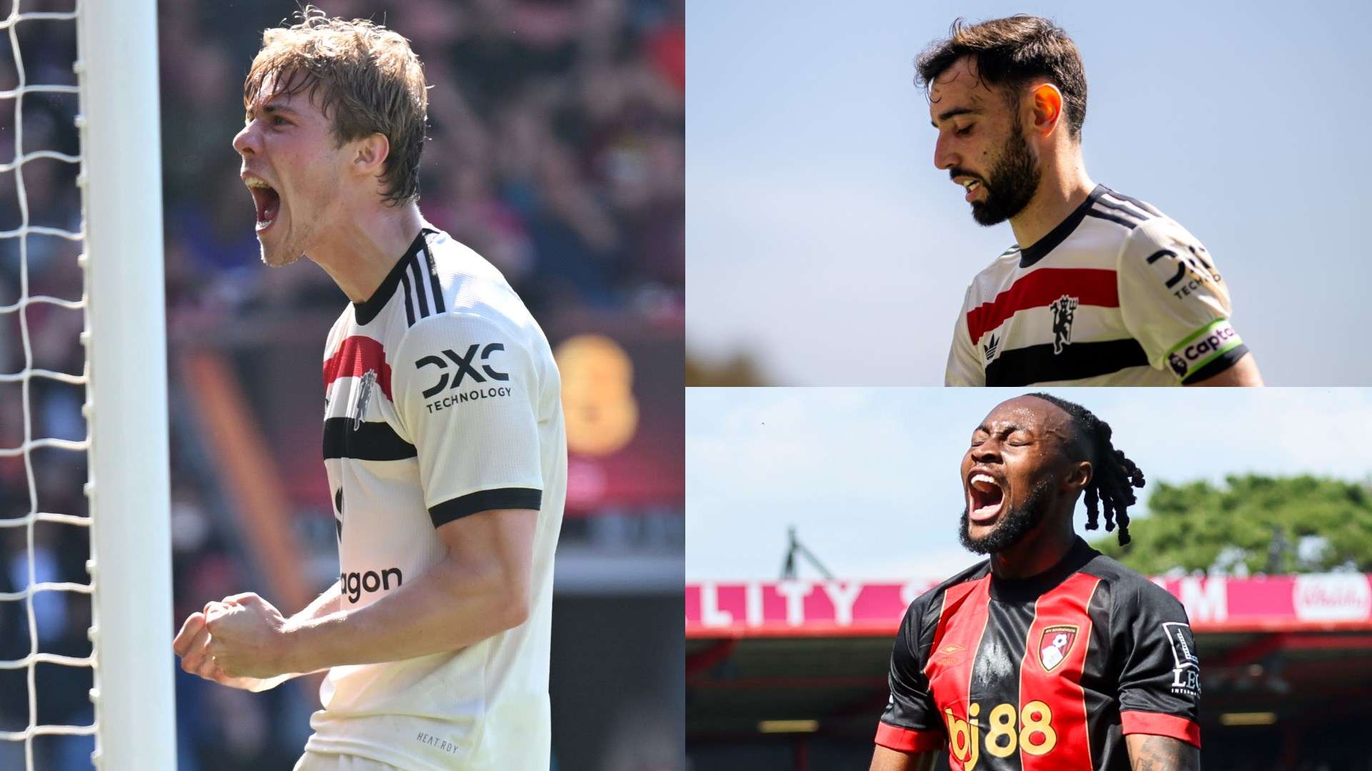 Rasmus to the rescue! Hojlund grabs draw as Fernandes flops  