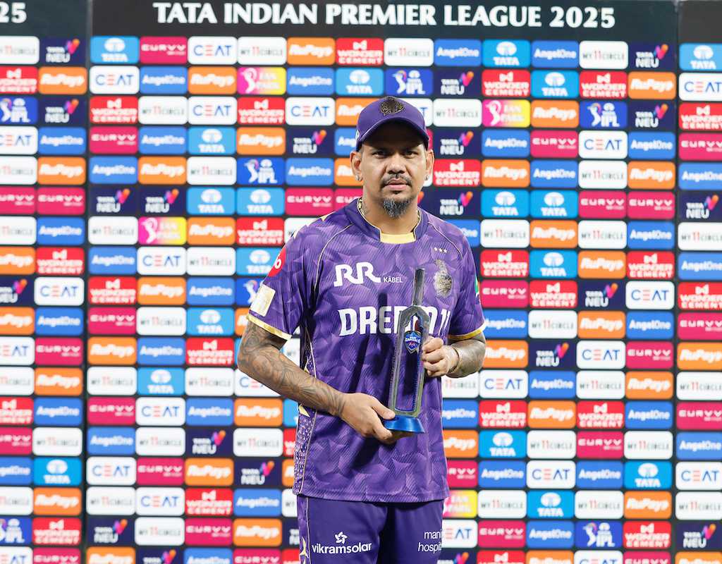 The fire still burns for Narine and KKR  