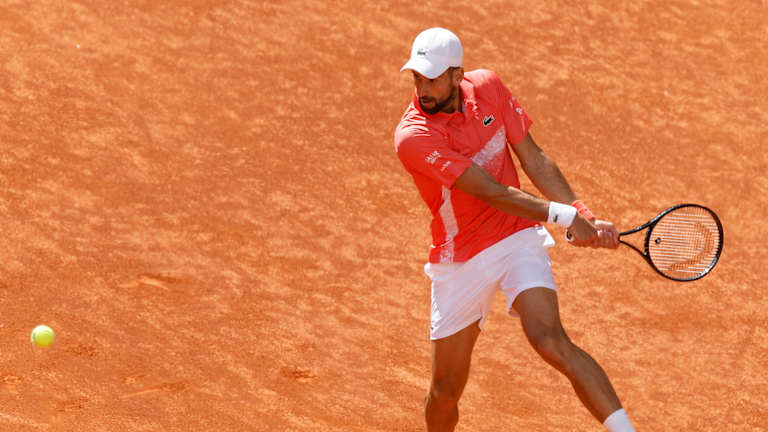 Matteo Berrettini battles to milestone 200th win of career with victory over Giron in Madrid  