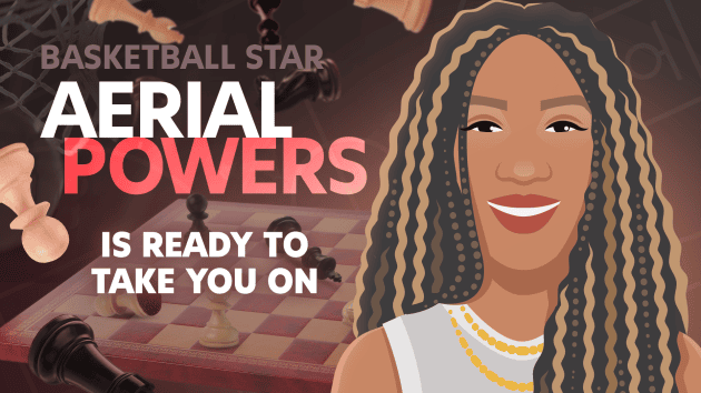 WNBA Champion Aerial Powers Holds Chess Workshop; New Playable Bot Out Now  