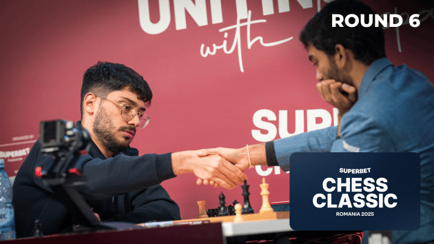 Firouzja Beats Gukesh, Joins 4-Way Tie In 1st  