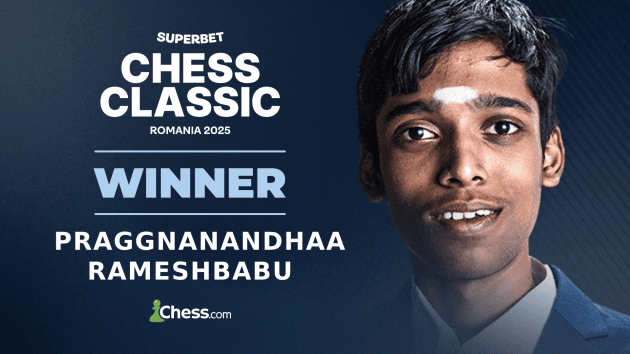 Praggnanandhaa Wins His 1st GCT Event After Blitz Playoffs  