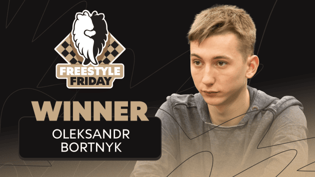 Bortnyk Finishes Freestyle Friday First With Flair  