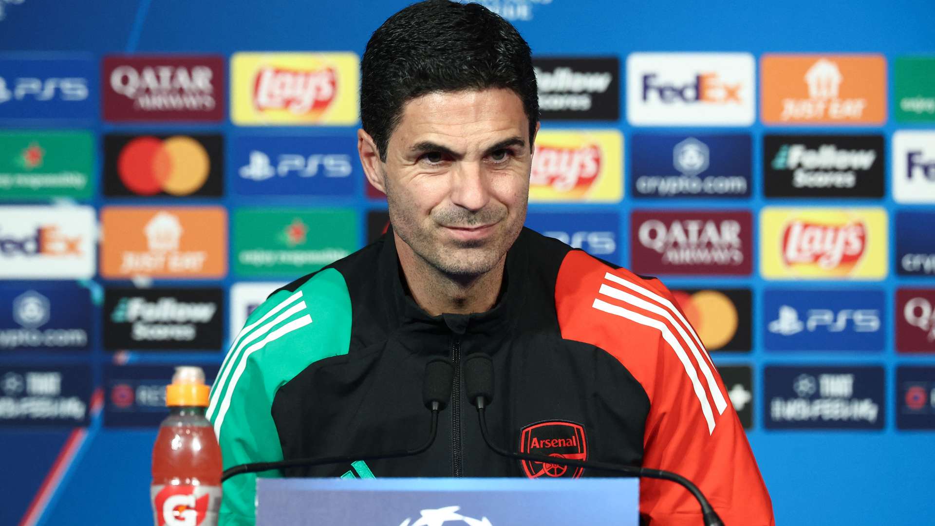 Arteta doubles down on stance that Arsenal deserved UCL victory  