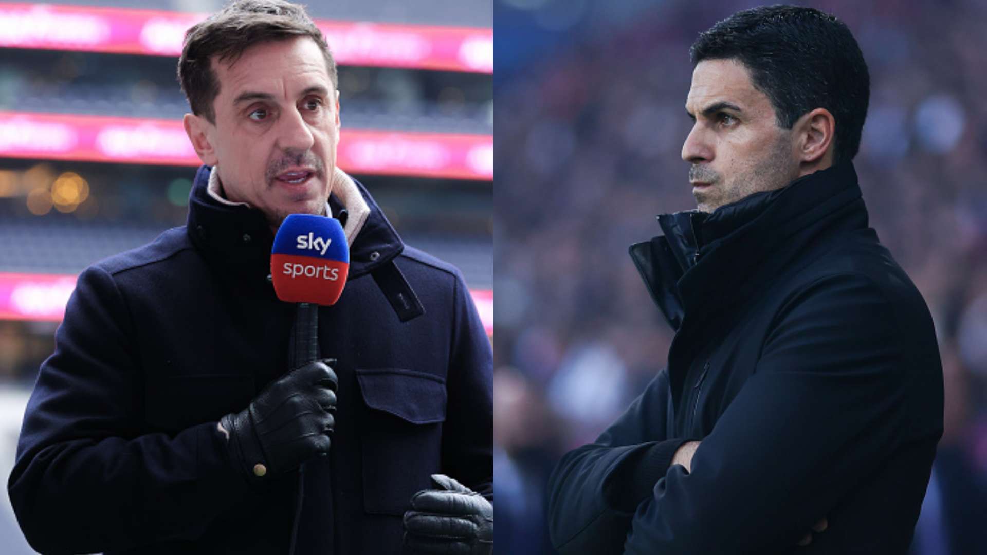 'Though those days were gone' - Neville makes huge Arteta claim  