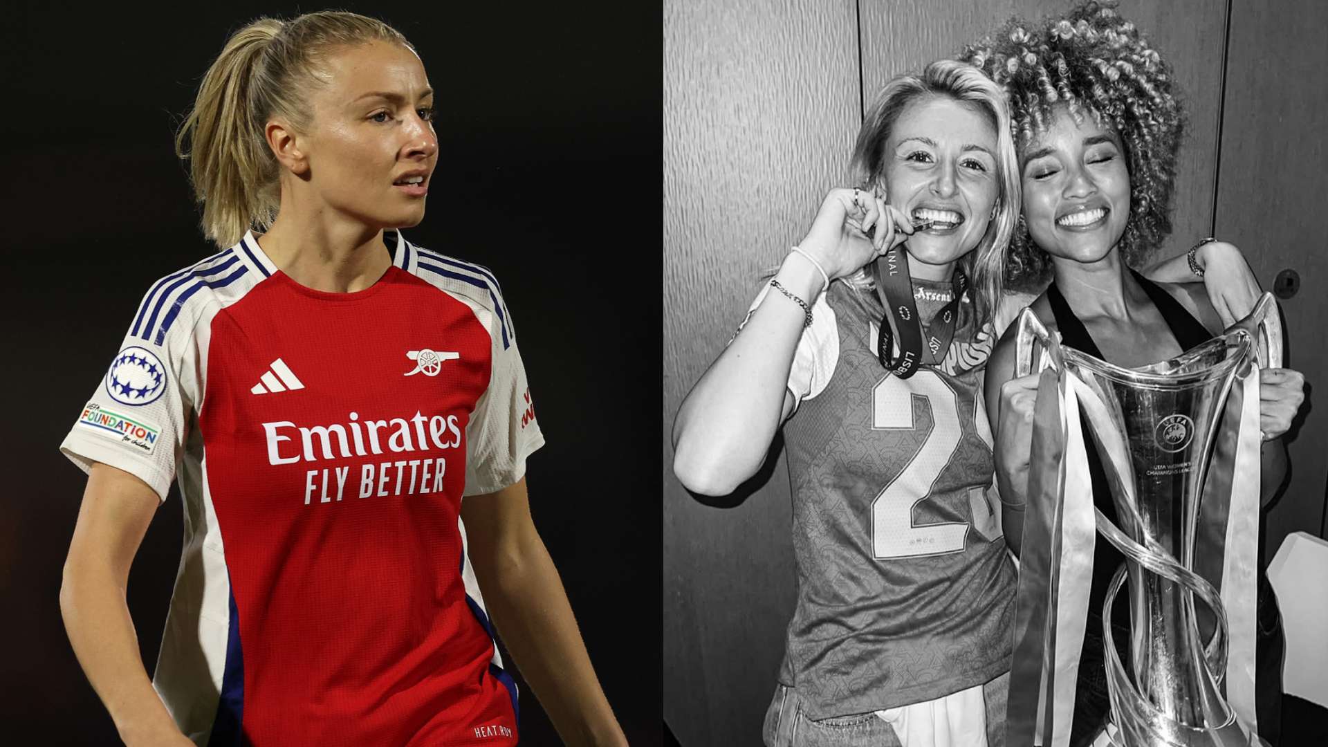 Williamson celebrates 'magic' UWCL win with model girlfriend Smith  