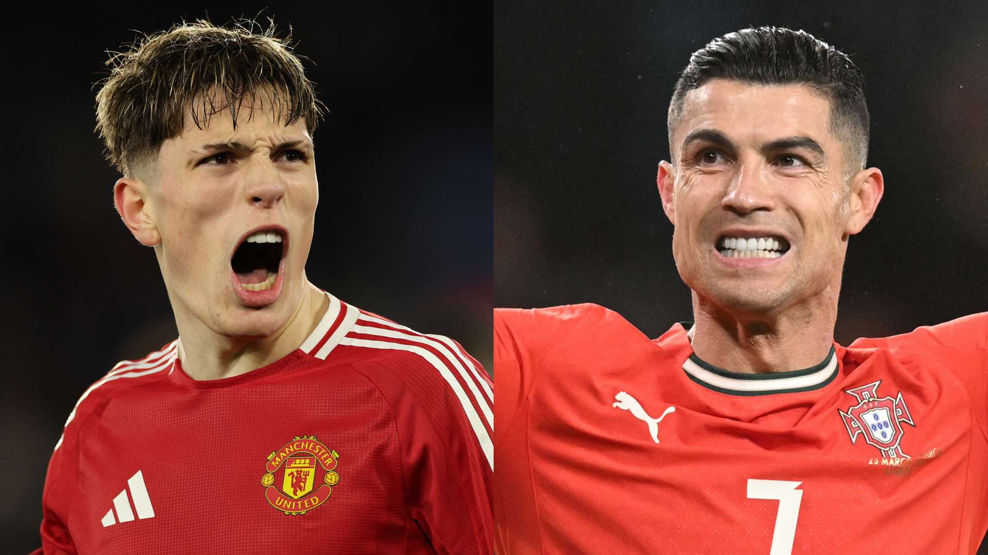 Garnacho admits he's 'different' to idol Ronaldo  