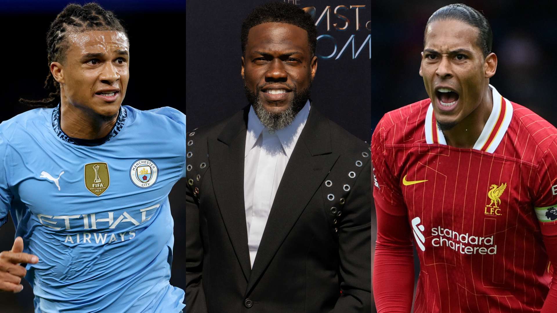 Kevin Hart cuts off Van Dijk & Ake's heads in hilarious pic  