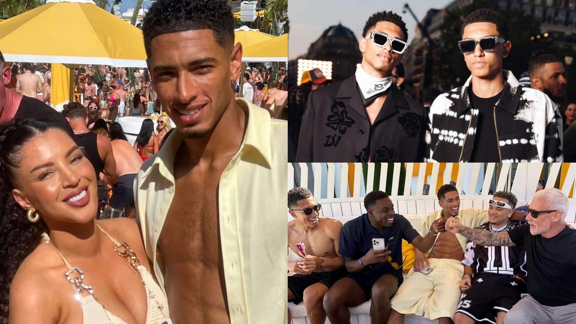 Bellingham goes wild in Ibiza with girlfriend Castro & brother Jobe  