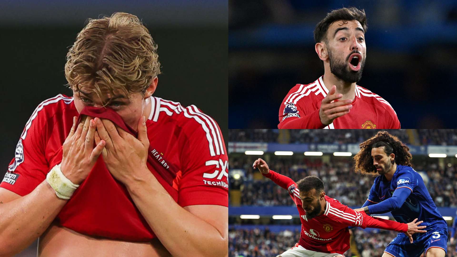 Awful preparation for Bilbao! Hojlund & Mazraoui poor as Man Utd beaten by Blues  