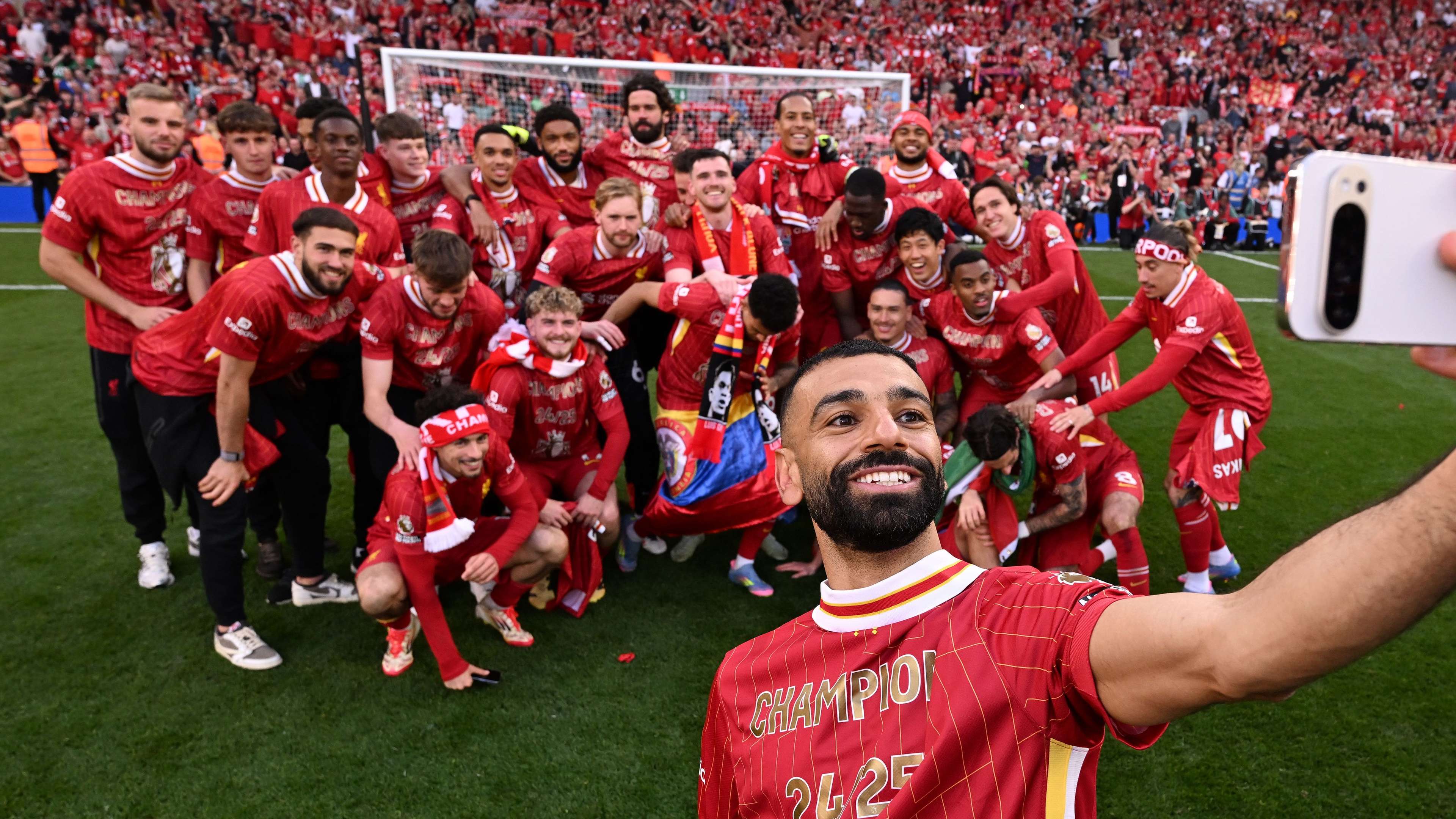 Liverpool's Premier League title win at Anfield 'caused tremors'  