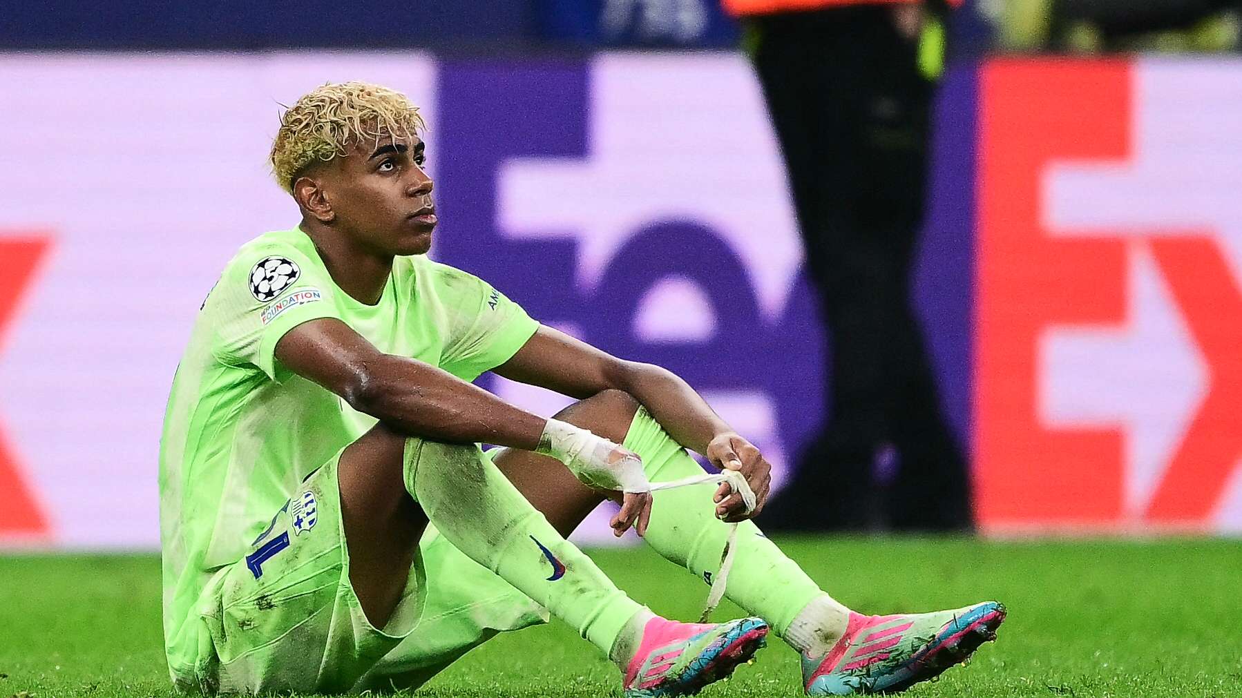 Yamal makes emotional UCL vow to Barca fans after Inter defeat  