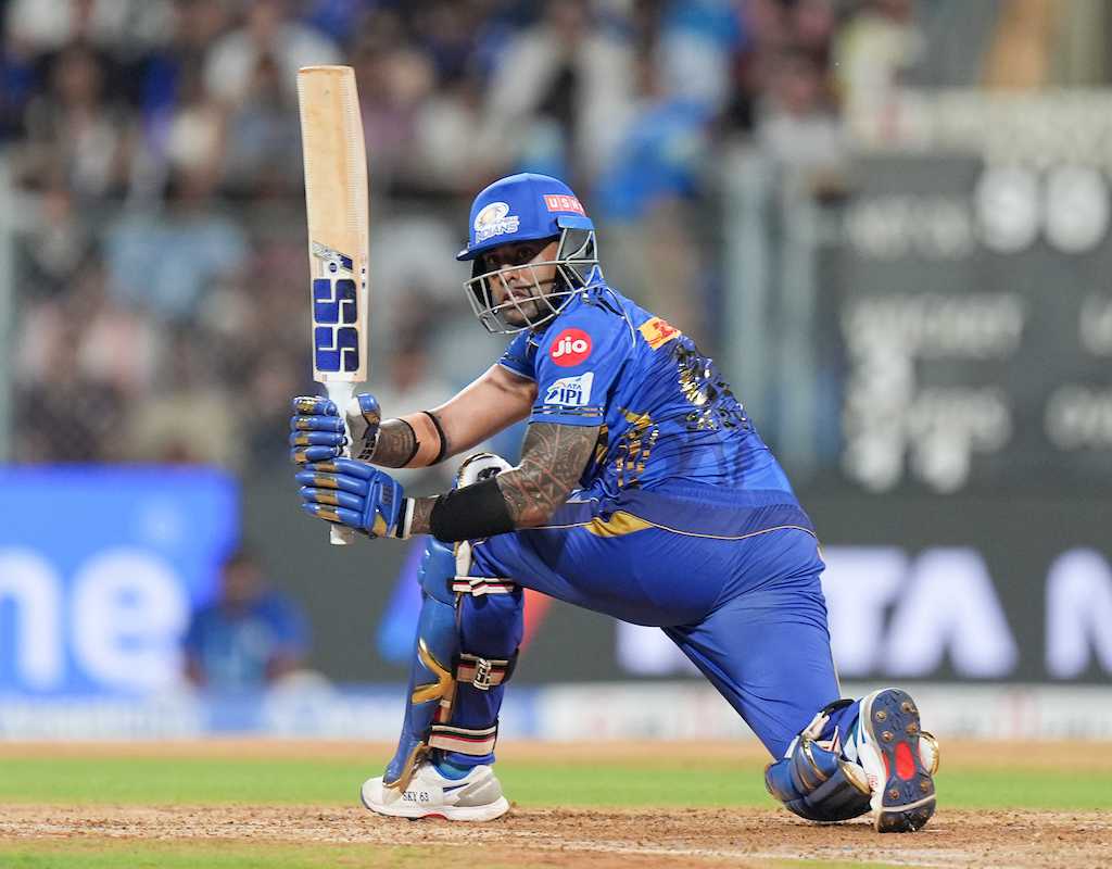 Suryakumar, Santner help MI seal IPL 2025 playoffs spot  