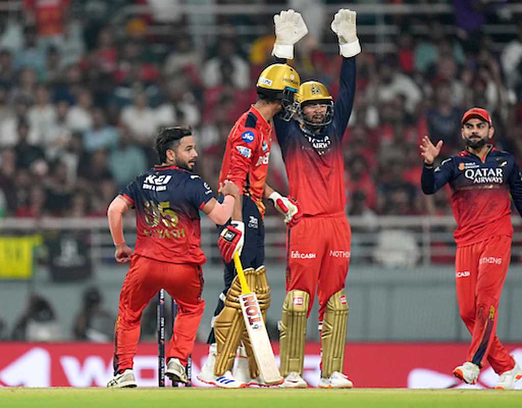 RCB bury PBKS beneath a wave of intensity  