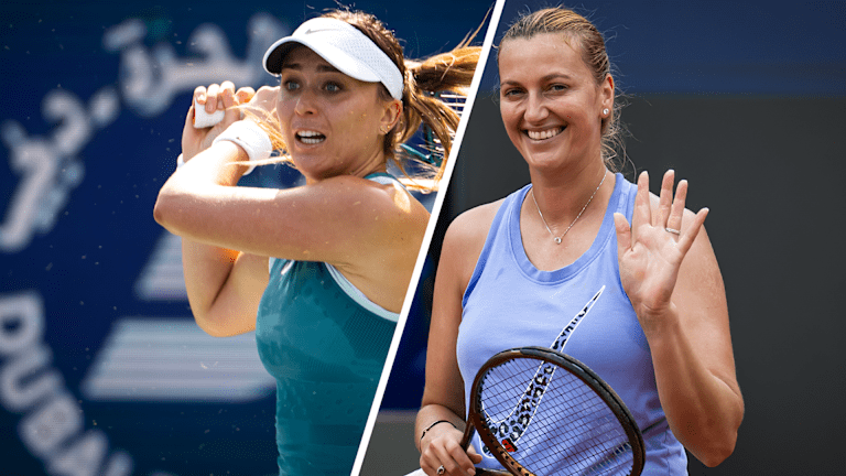 Outfit of the Day: Anastasia Pavlyuchenkova designs Agassi, Serena-inspired denim in Rome  