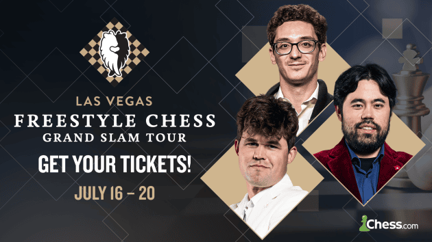Carlsen, Nakamura, Caruana Headline Star-Studded Freestyle Chess Las Vegas  