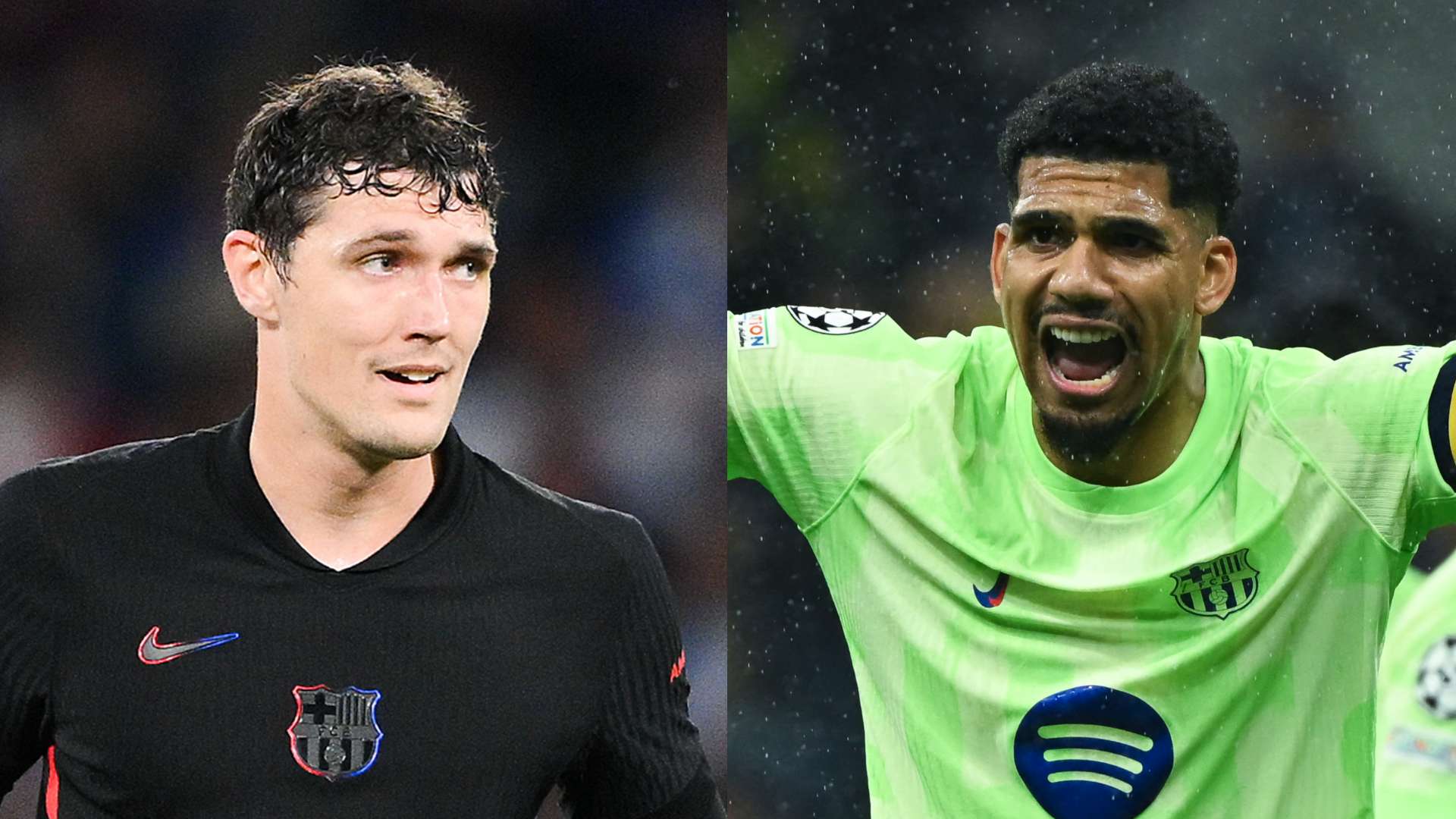 Araujo & Christensen fighting for Barca future  