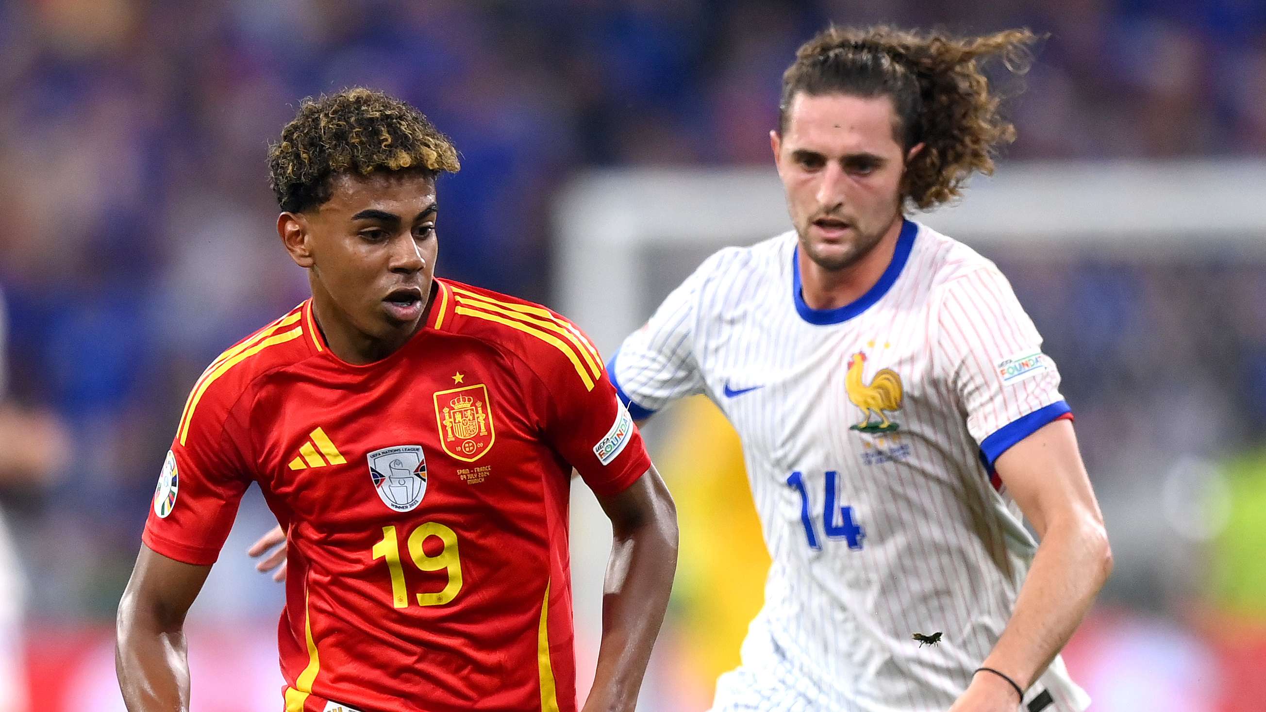 Yamal clarifies 'speak now' jibe aimed at Rabiot at Euro 2024  