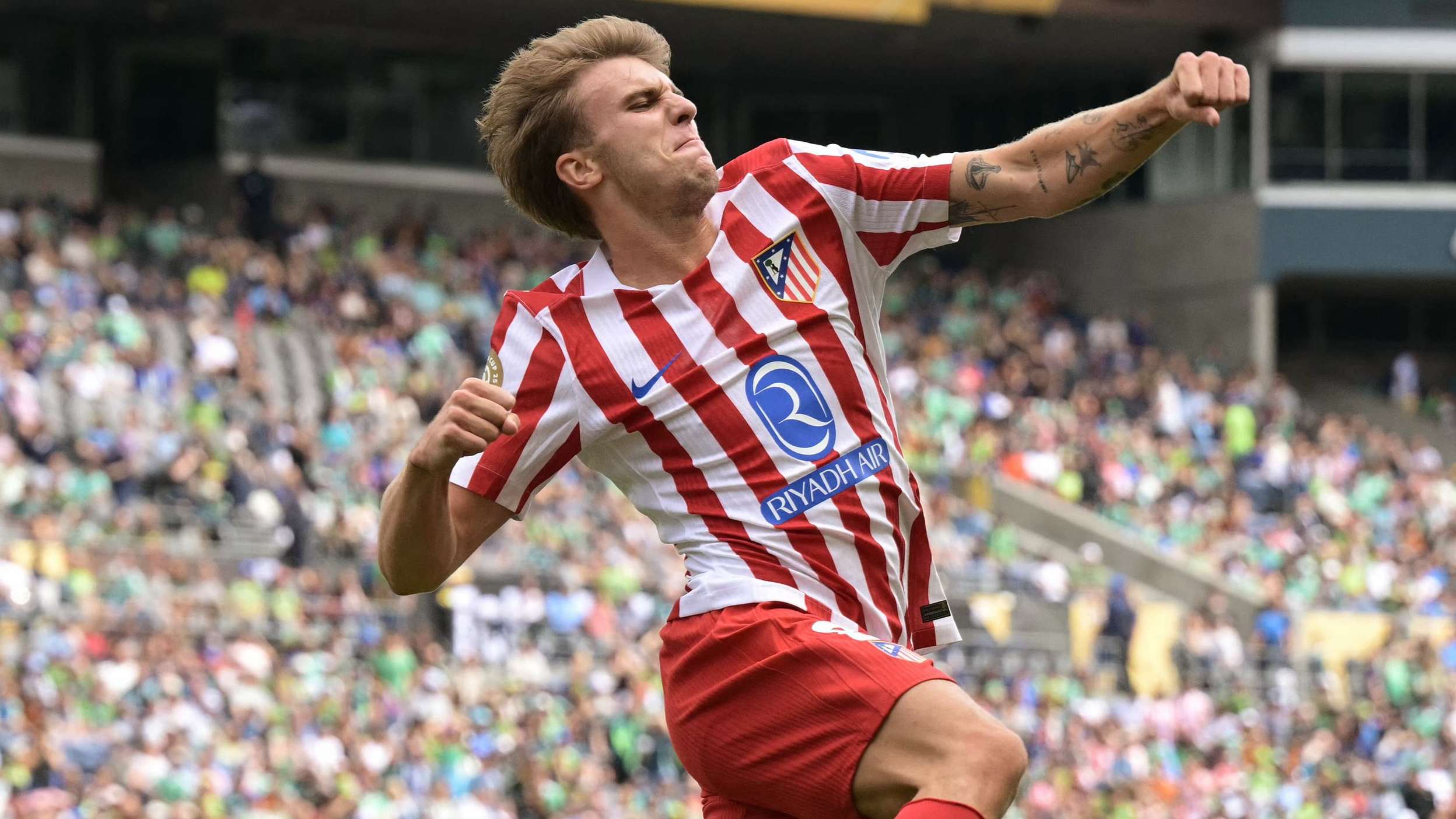 Barrios scores two as Atleti handily defeat Sounders in CWC  