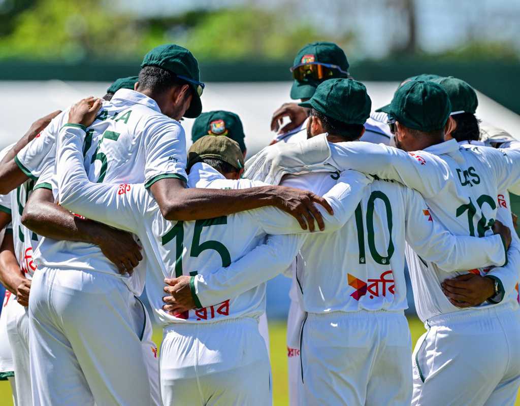 Tait rues new-ball miss as Nissanka punishes Bangladesh  