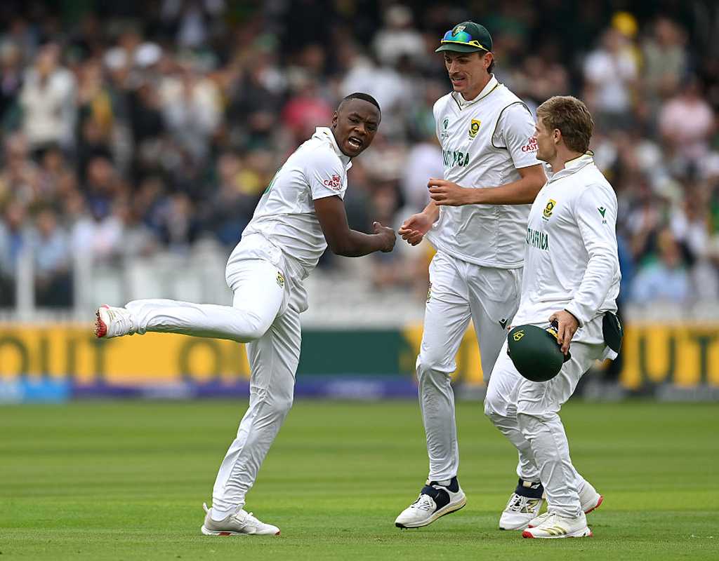 Rabada, Jansen strike twice apiece  