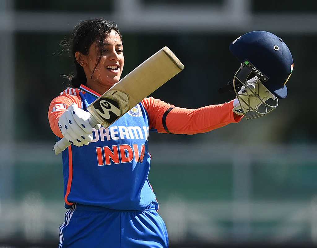 'See, I got it today' - Mandhana reveals Radha Yadav's nudge before maiden T20I ton  