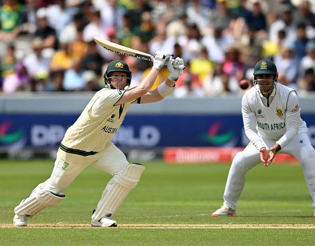 Smith, Webster fifties help Australia recover after a stuttering start  
