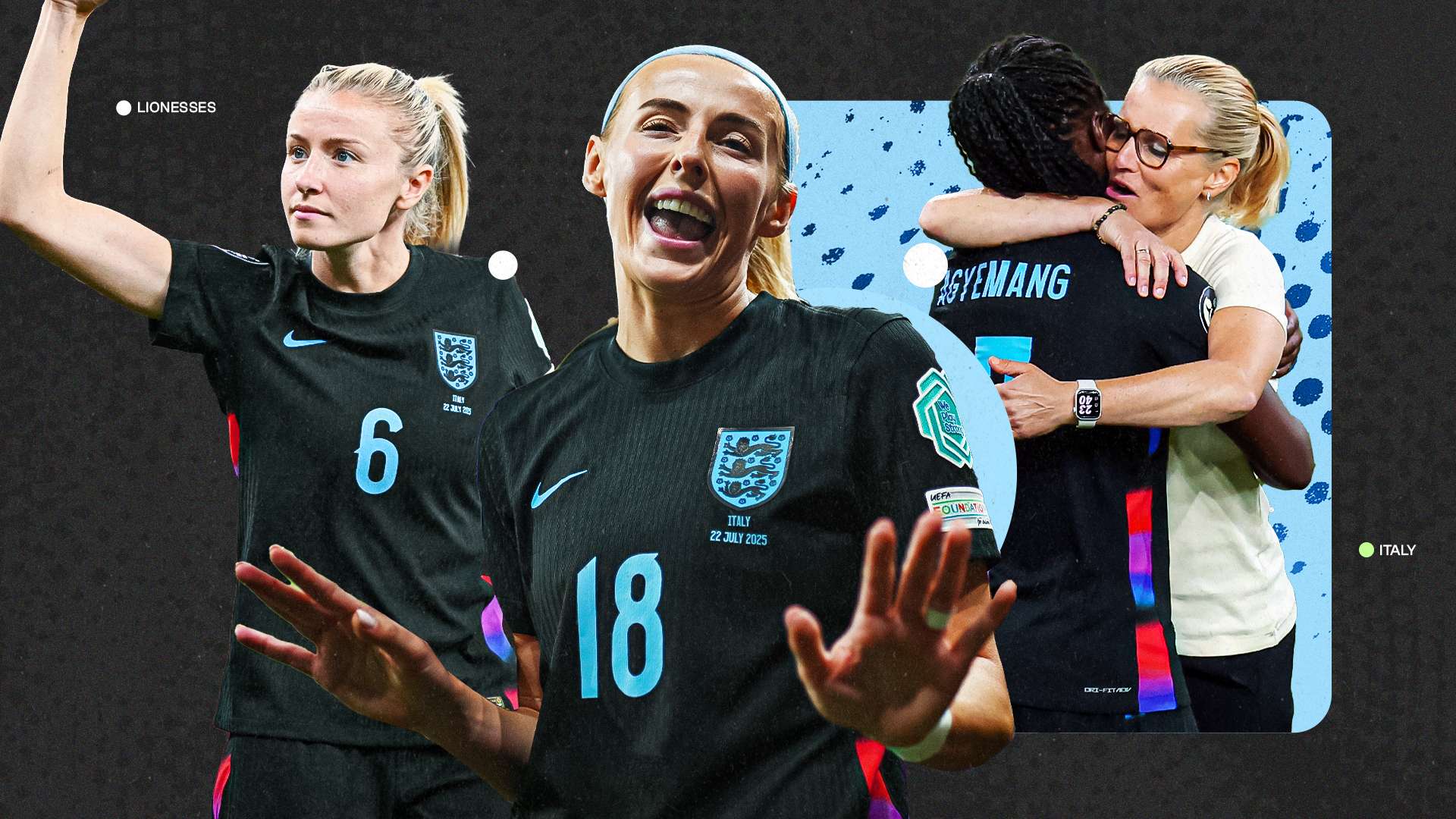 Do lucky Lionesses have their name on the Euros trophy?!  