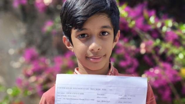9-Year-Old Ashwath Kaushik Sensationally Scores First IM Norm In France  