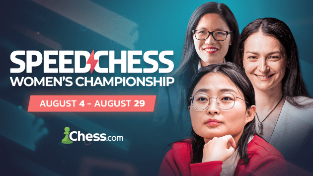 Ju Wenjun, Hou Yifan Headline Women's Speed Chess Championship Starting August 4  