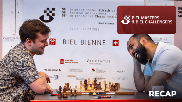 Fedoseev Edges Out Aravindh On Tiebreaks To Win Biel Masters  