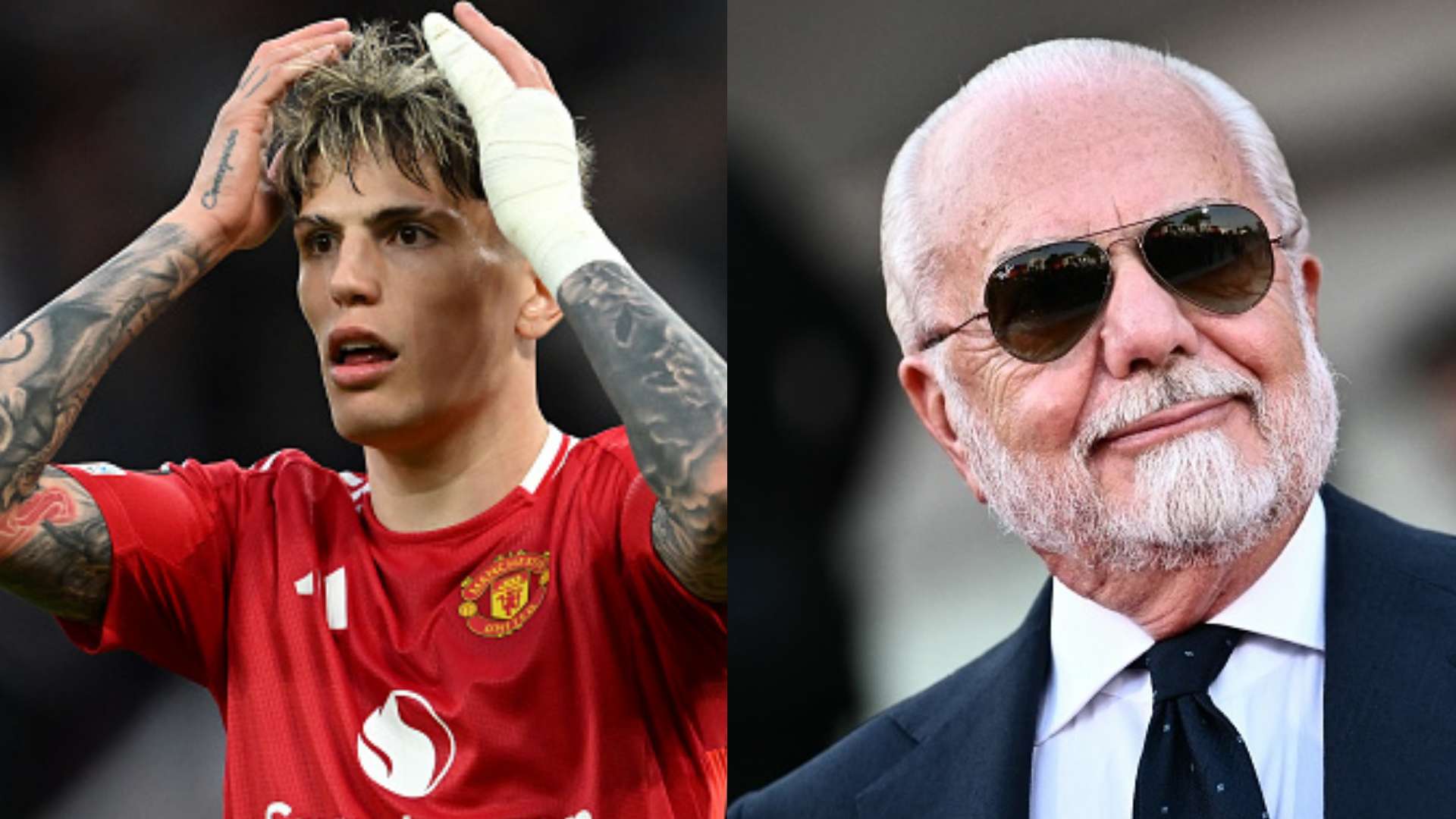 Confusion as Garnacho to Napoli DENIAL issued as exit talk continues  