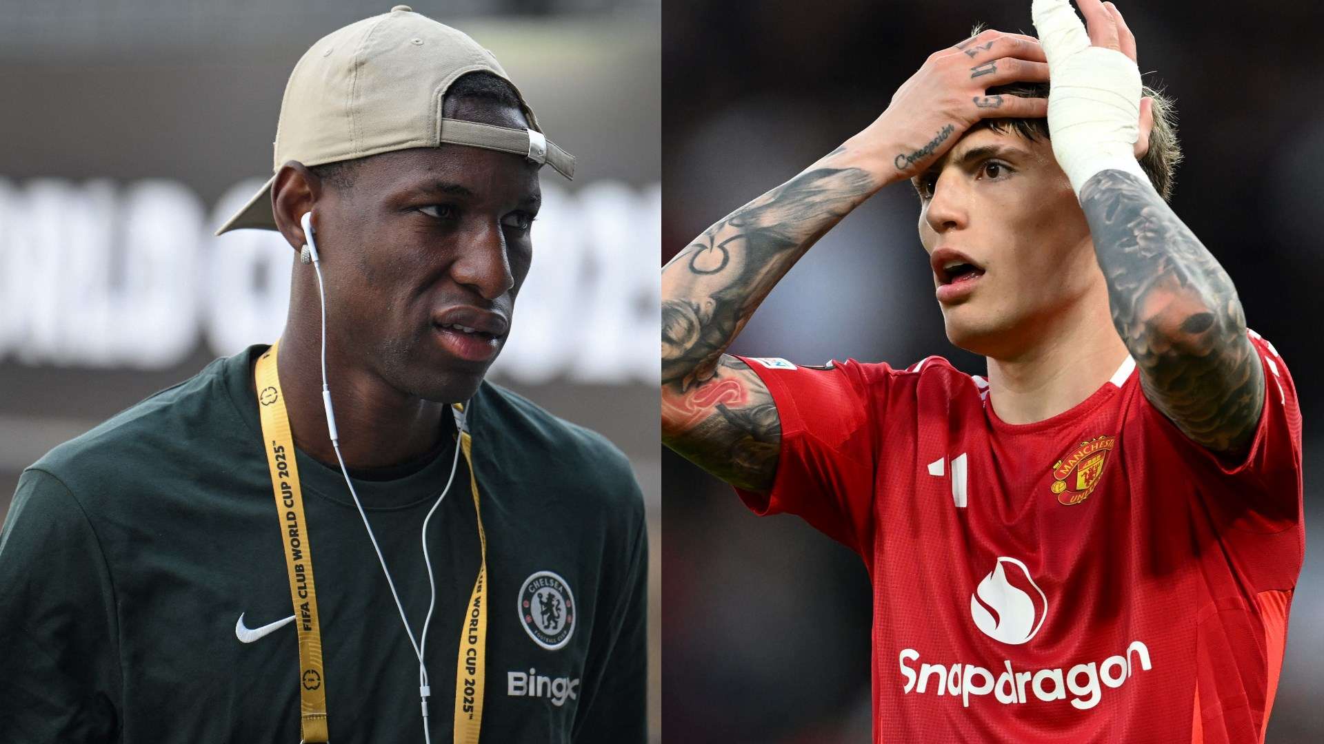 Man Utd eye Garnacho-Jackson swap deal  