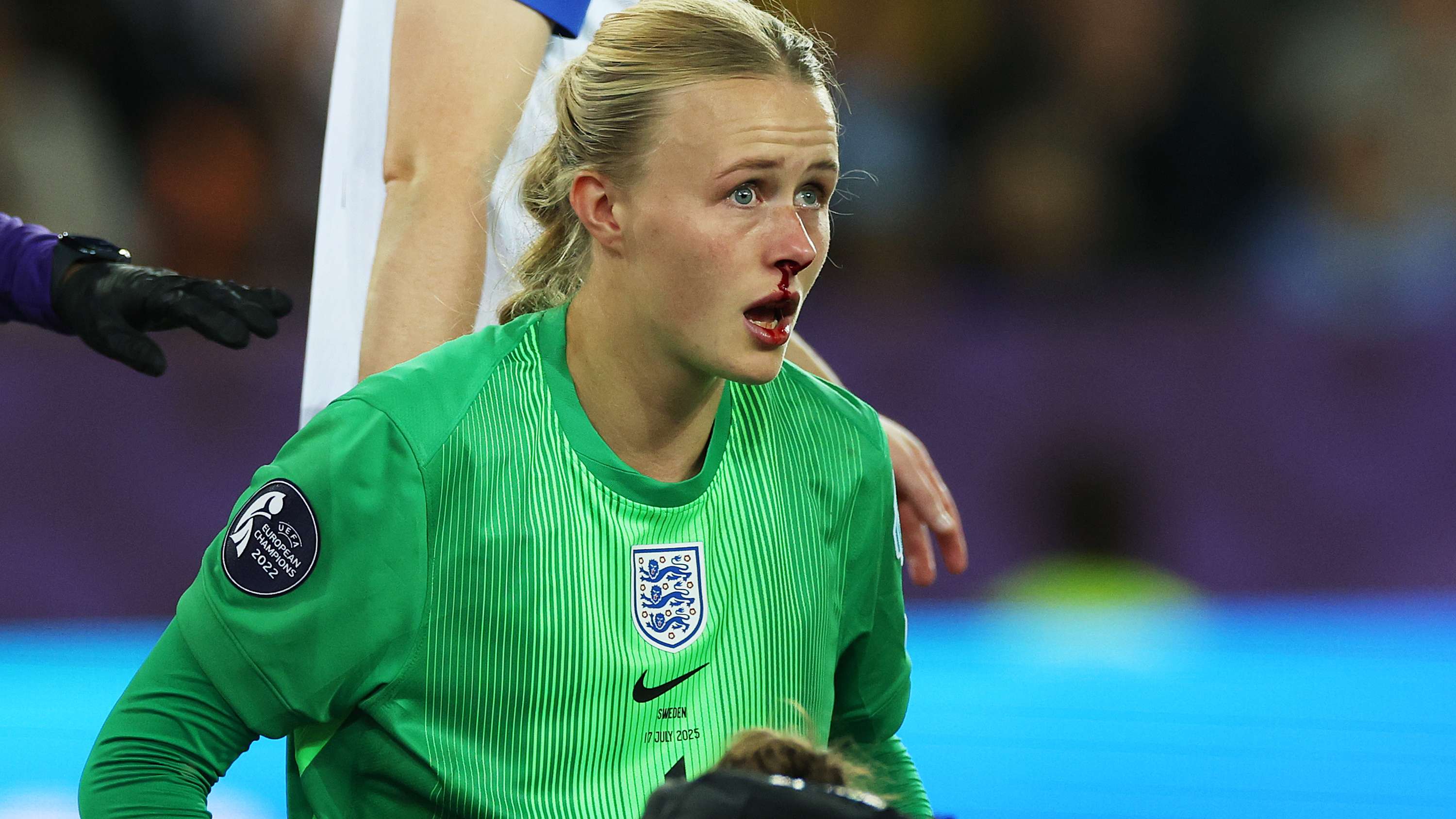 'Better with one nostril!' - Bloodied Hampton revels after heroics  