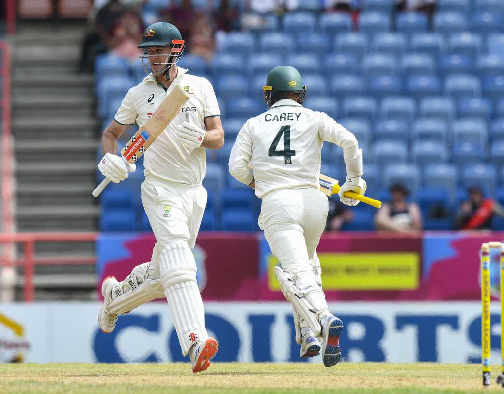 Carey, Webster drag Australia to 286  