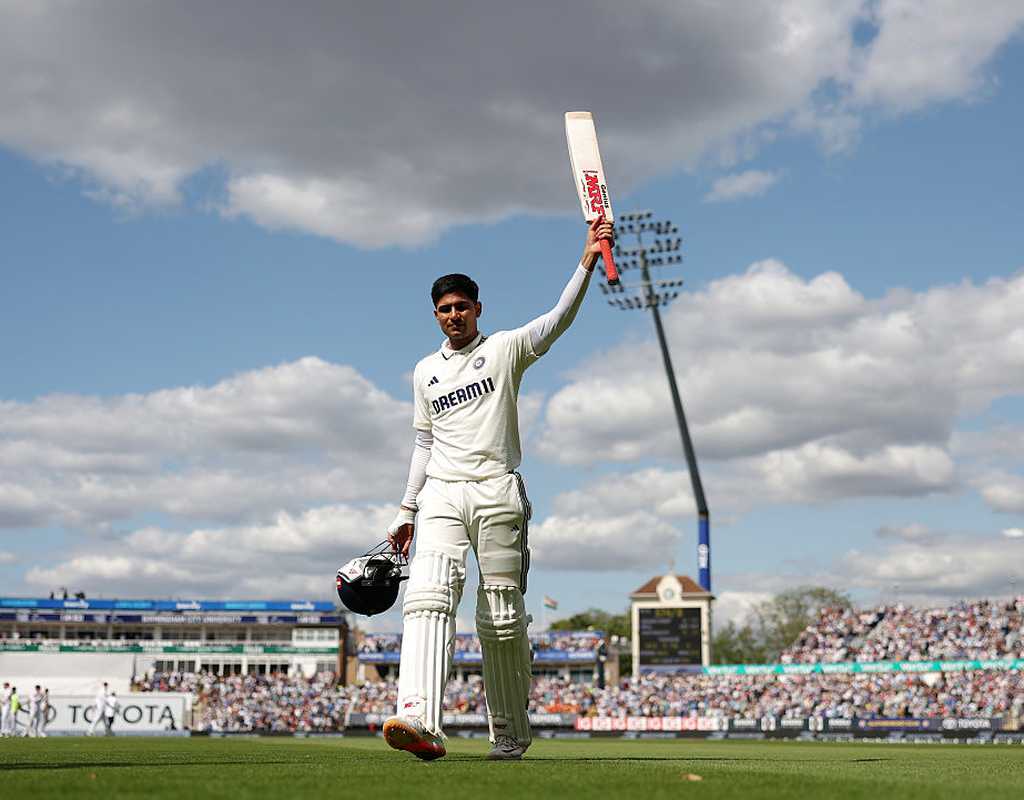 Records tumble as Gill smashes 269 at Edgbaston  