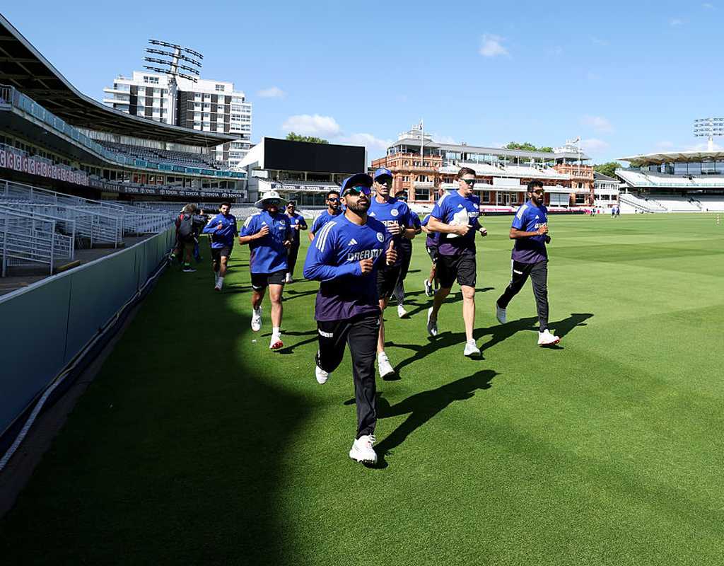 Tilting point on cricket's most famously sloped stage  