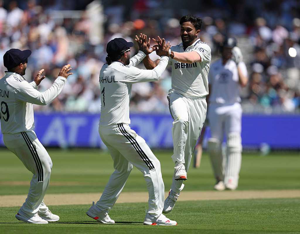England put to the test by India's pacers  