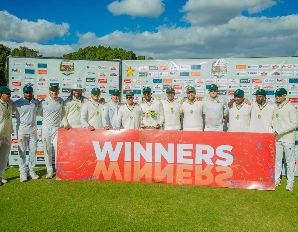SA decimate Zimbabwe to take series 2-0  